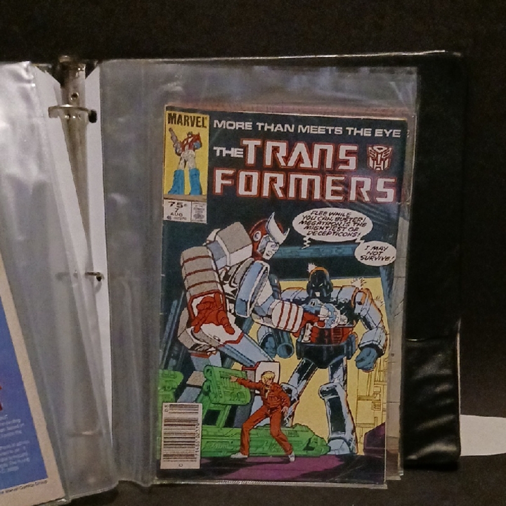 Marvel Transformers Comic Book